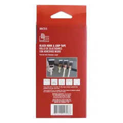 ACE Black Hook & Loop Tape (150 x 5.5 cm)
