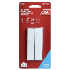 ACE Self-Adhesive Fastener Strips Pack (4 Pc., 9 x 2 cm)