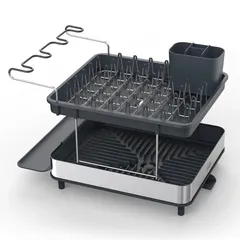 Joseph Joseph Stainless Steel 2-Tier Dish Rack