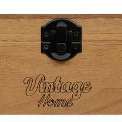 Atmosphera Be Vintage Wooden Jewelry Box (25 x 6.8 x 10.5 cm)