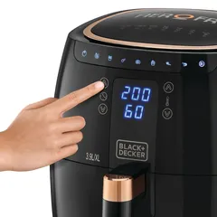 Black+Decker 7-in-1 Multifunction Aerofry Air Fryer, AF5539-B5 (5.5 L, 1500 W)