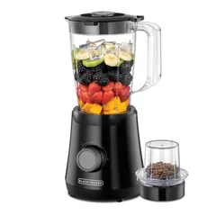 Black+Decker Blender W/Grinding Mill, BX530-B5 (1.5 L, 500 W)