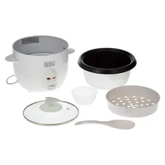 Black+Decker Non-Stick Rice Cooker, RC1050-B5 (1 L, 400 W)