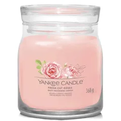 Yankee Candle Signature Fresh Cut Roses Medium Candle (368 g)