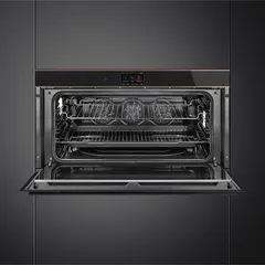 SMEG Dolce Stil Novo Aesthetic Built-In Thermo-Ventilated Oven, SFPR9604TNR (47.5 x 89.6 x 57.1 cm, 85 L)