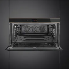 SMEG Dolce Stil Novo Aesthetic Built-In Thermo-Ventilated Oven, SFPR9604TNR (47.5 x 89.6 x 57.1 cm, 85 L)