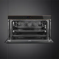 SMEG Dolce Stil Novo Aesthetic Built-In Thermo-Ventilated Oven, SFPR9604TNR (47.5 x 89.6 x 57.1 cm, 85 L)