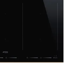 Smeg Dolce Stil Novo Aesthetic Built-In 6-Zone Induction Hob, SIM6964R (5.3 x 90 x 51 cm)