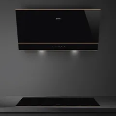 شفاط مطبخ ديكوري سميج دولتشي ستيل نوفو اثيتيك KV694R (45.9 × 89.5 × 43.9 سم)