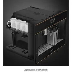 Smeg Dolce Stil Novo Aesthetic Automatic Built-In Espresso Coffee Machine, CMS4604NR (2.4 L, 1350 W)