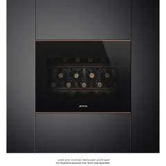 Smeg Dolce Stil Novo Aesthetic Built-In Beverage Cooler, CVI621NR3 (21 Bottles, 45.7 X 59.6 X 56 Cm, 56 L)