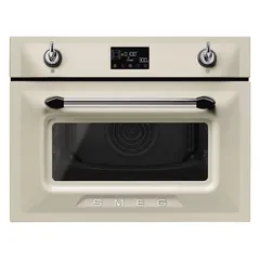 Smeg Victoria Aesthetic Built-In Galileo Combi Microwave Oven, SO4902M1P (40 L; 45.8 x 59.7 x 54.8 cm)