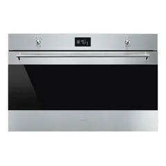 Smeg Classica Aesthetic Built-In Thermo-Ventilated Electric Oven, SF9390X1 (59.5 x 89.6 x 57.1 cm, 115 L)