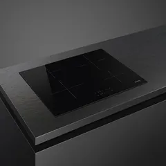 Smeg Universale Aesthetic Built-In 4 Zone Induction Hob, SI2641D (5.6 x 60 x 51.5 cm)