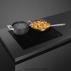 Smeg Universale Aesthetic Built-In 4 Zone Induction Hob, SI2641D (5.6 x 60 x 51.5 cm)