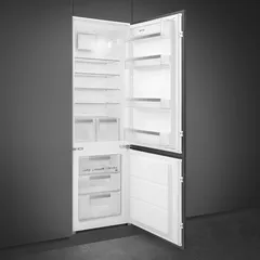 SMEG Universal Built-in Bottom Mount Refrigerator, UKC81721E (272 L)