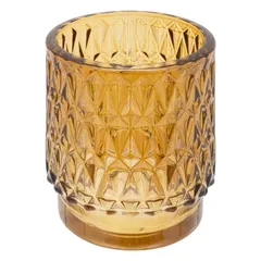 طقم هدية شمعة في جرة مع حامل شموع صغيرة أتموسفيرا عودي (4 قطع)