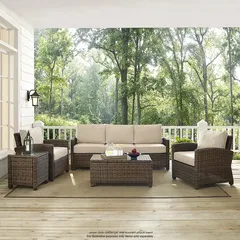 San Diego 5-Seater Rattan Sofa Set (200 x 81.5 x 82 cm)