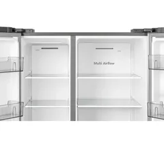 Hisense Freestanding Side by Side Refrigerator, RS869N4ASU (896 L)