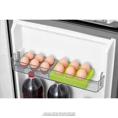 Midea Top Mount Refrigerator, MDRT346MTE46D (346 L, Silver)