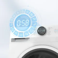 Midea 8 Kg Freestanding Smart Front Load Condenser Dryer, MD200C80W/W-GCC