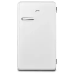 Midea Freestanding Single Door Retro Style Refrigerator, MDRD142SLE01 (142 L)