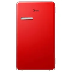 Midea Freestanding Single Door Retro Style Refrigerator, MDRD142SLE32 (142 L)