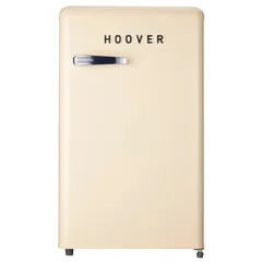 Hoover Freestanding Retro Style Single Door Refrigerator, HSD123RW (123 L)