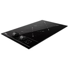 Teka Vitroceramic Built-In 2 Zone Electric Hob, TBC 3200 XFL (6.3 X 30 X 51 cm)