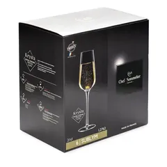 Chef & Sommelier Sublime Flute Glass Set (210 ml, 6 Pc.)