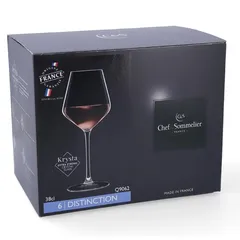 Chef & Sommelier Distinction Stemmed Glass Set (380 ml, 6 Pc.)