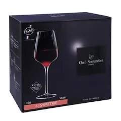 Chef & Sommelier Symetrie Stemmed Glass Tumbler Set (450 ml, 6 Pc.)