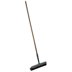 Gardena NatureLine Wood Road Broom with Scraper (45 cm)