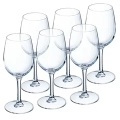 Chef & Sommelier Cabernt Stem Glass Tumbler Set (350 ml, 6 Pc.)