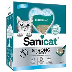 Sanicat Strong Clumps with Baby Powder Scent (10 kg)