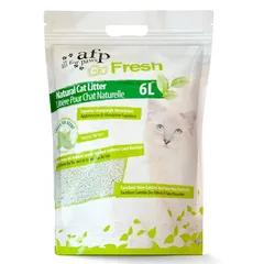 All For Paws Go Fresh Natural Clumping Cat Litter with Green Tea Scent (2.8 kg)