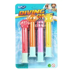 Swim Fun Diving Sea Animal Sticks Pool Toy (4 Pc.)