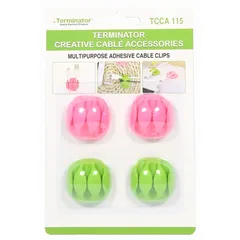 Terminator Multi-Purpose Adhesive Clips (4 Pc.)