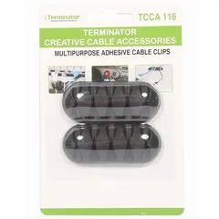 Terminator Multi-Purpose Adhesive Clips (2 Pc.)