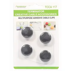 Terminator Multi-Purpose Adhesive Clips (4 Pc.)