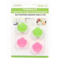 Terminator Multi-Purpose Adhesive Clips (4 Pc.)