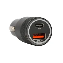 Terminator USB Car Charger (36 W, Black)
