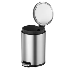 سلة مهملات بدواسة ستانلس ستيل إيكو سيرين (20 لتر)