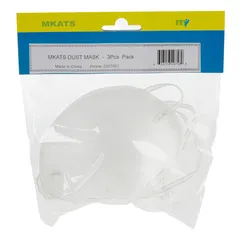 Mkats Dust Mask Pack (3 Pc.)