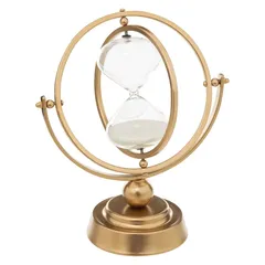 Atmosphera Bota Hourglass with Stand (Gold, 20.7 x 11 x 25 cm)