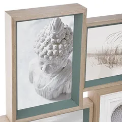 Atmosphera Moly Photo Montage Frame (Assorted Colors, 9 Photos)