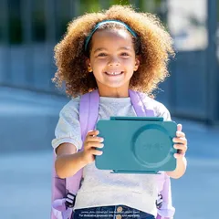 OmieLife Bento Box W/Insulated Thermos & Ice Pack (350 ml, Teal Green)