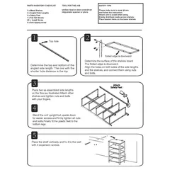 Galvanized Bolt Steel Shelf (5 Layer)