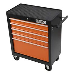 Kendo Lockable Roller Cabinet with 5 Drawers (62 x 33 x 77 cm)