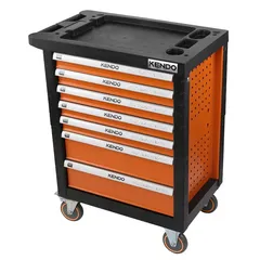 Kendo Metal Roller Cabinet with 7 Drawers (77.2 x 46 x 97.5 cm)